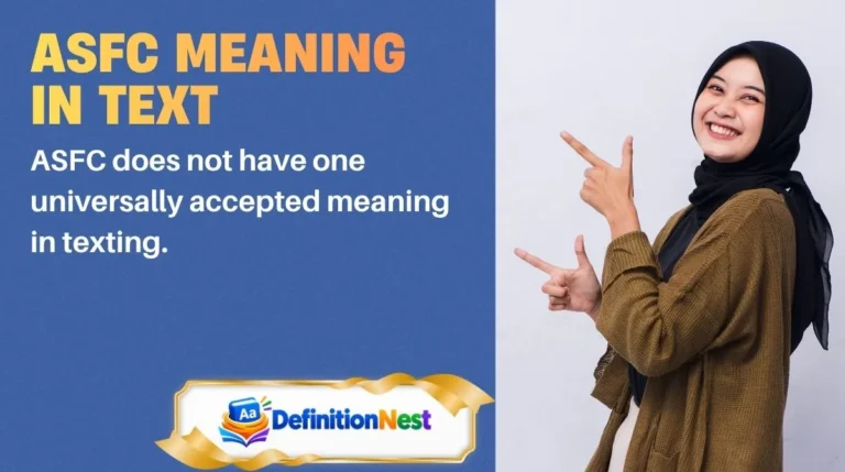 ASFC Meaning in Text