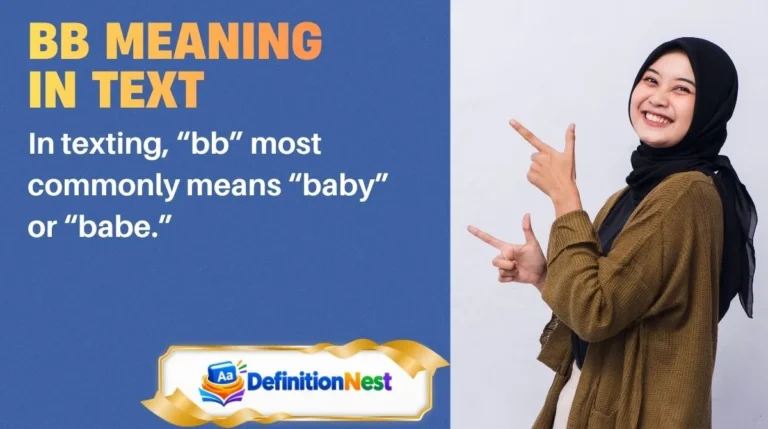 BB Meaning in Text