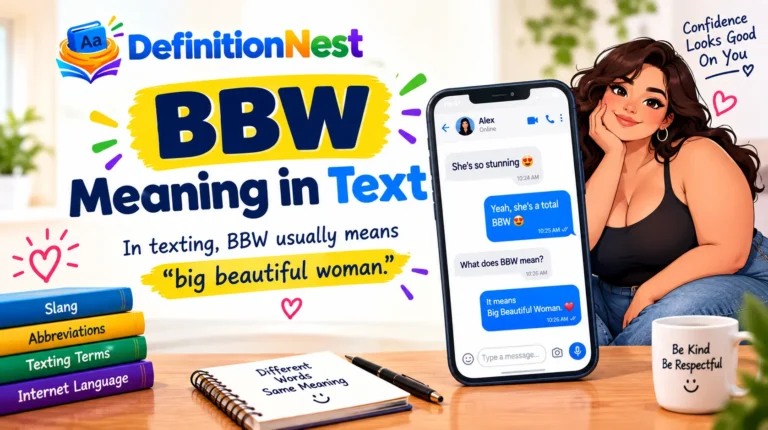 BBW Meaning in Text