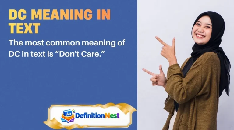 DC Meaning in Text