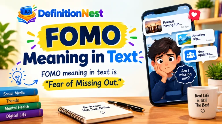FOMO Meaning in Text