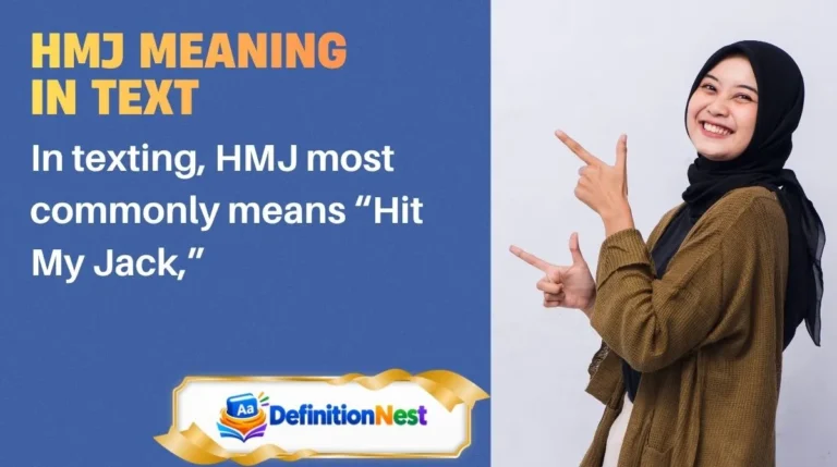 HMJ Meaning in Text