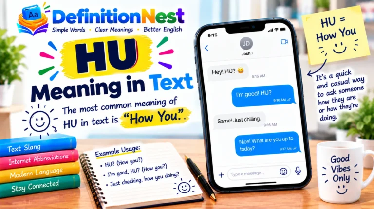 HU Meaning in Text