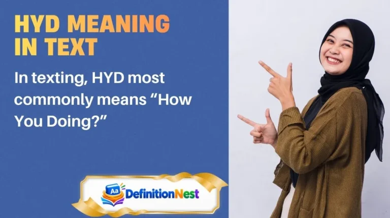 HYD Meaning in Text
