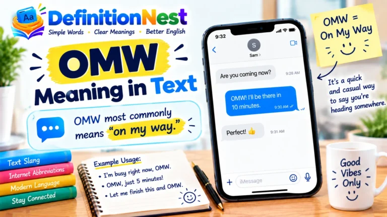 OMW Meaning in Text