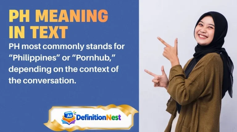 PH Meaning in Text