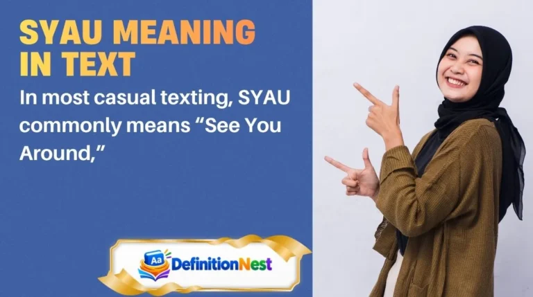 SYAU Meaning in Text