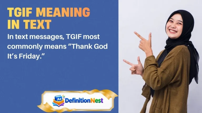 TGIF Meaning in Text