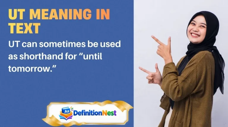 UT Meaning in Text
