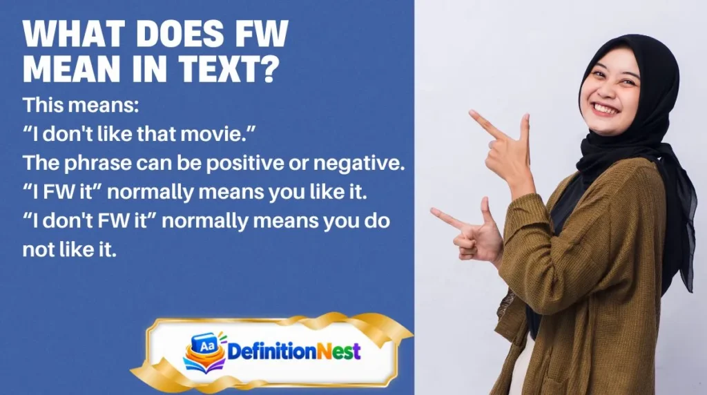 What Does FW Mean in Text?