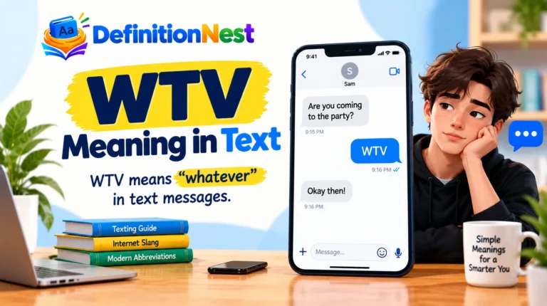 WTV Meaning in Text