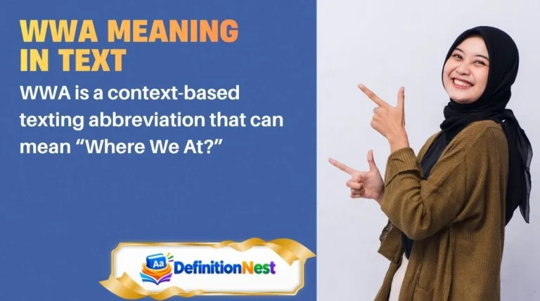 WWA Meaning in Text