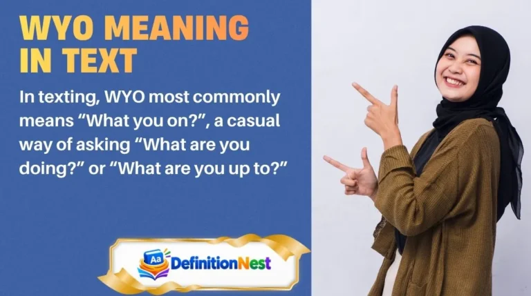 WYO Meaning in Text