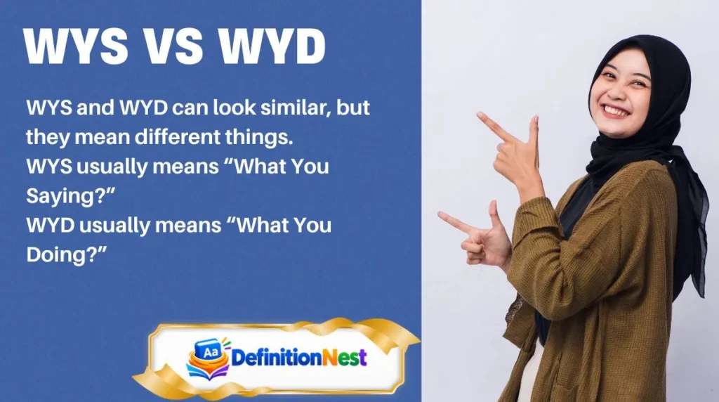 WYS vs WYD