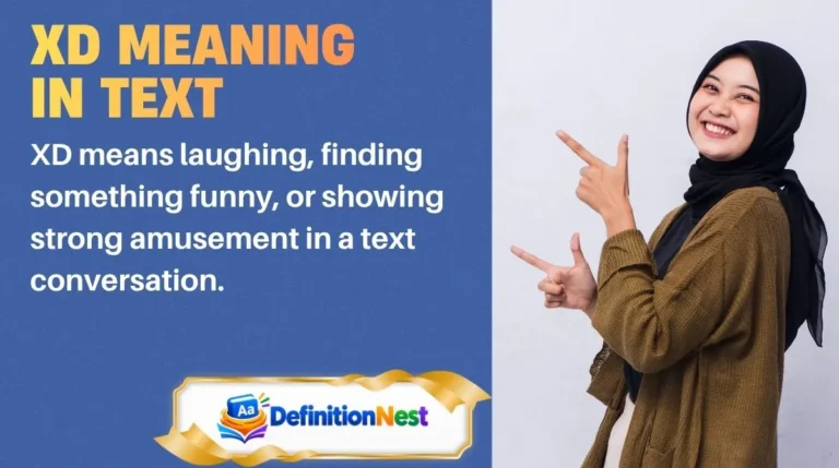 XD Meaning in Text