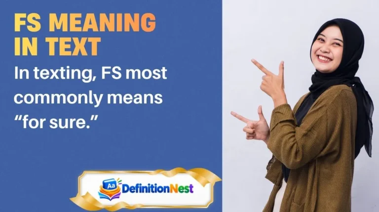 FS Meaning in Text