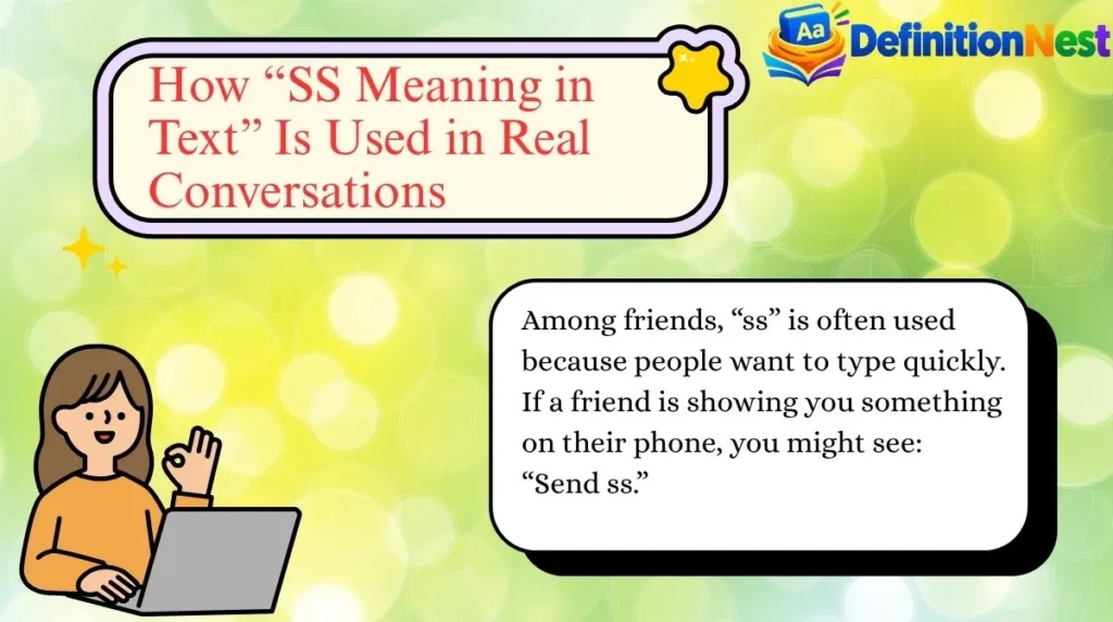 How “SS Meaning in Text” Is Used in Real Conversations