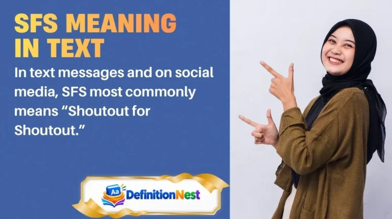 SFS Meaning in Text