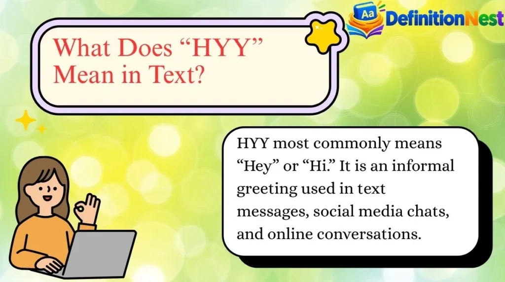 What Does “HYY” Mean in Text?