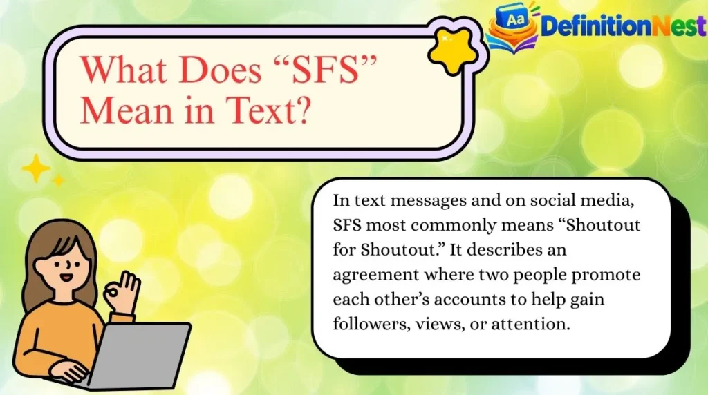 What Does “SFS” Mean in Text?
